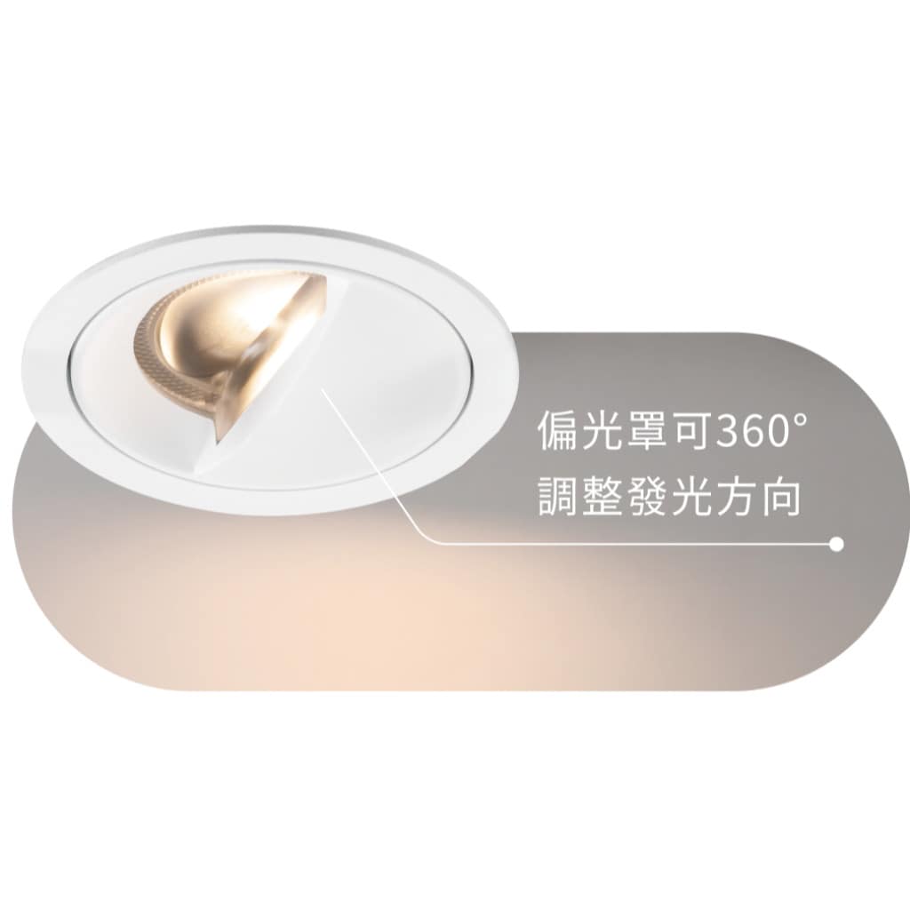 偏光洗牆崁燈|Wlighting 慶達照明