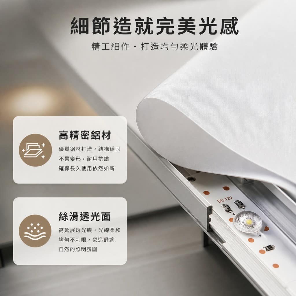 客製軟膜天花燈|Wlighting 慶達照明
