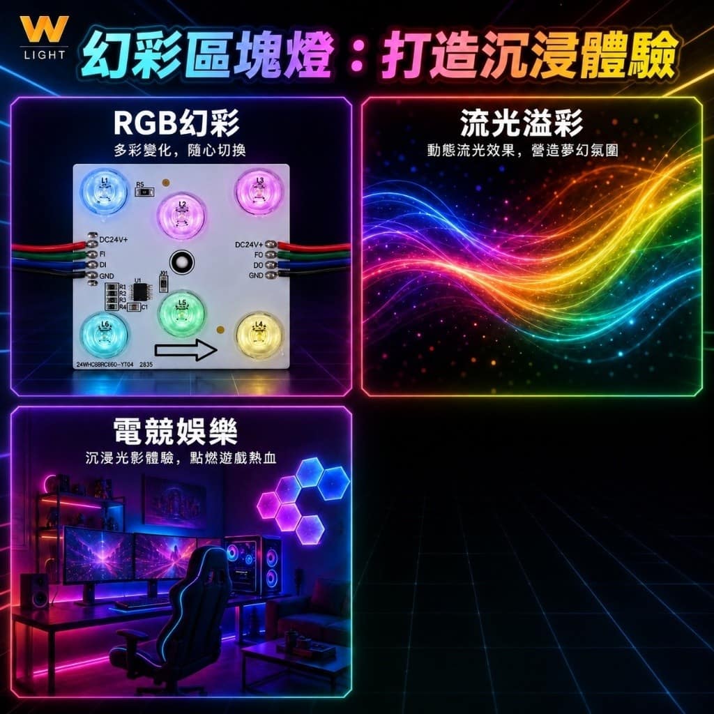 LED區塊燈|Wlighting 慶達照明