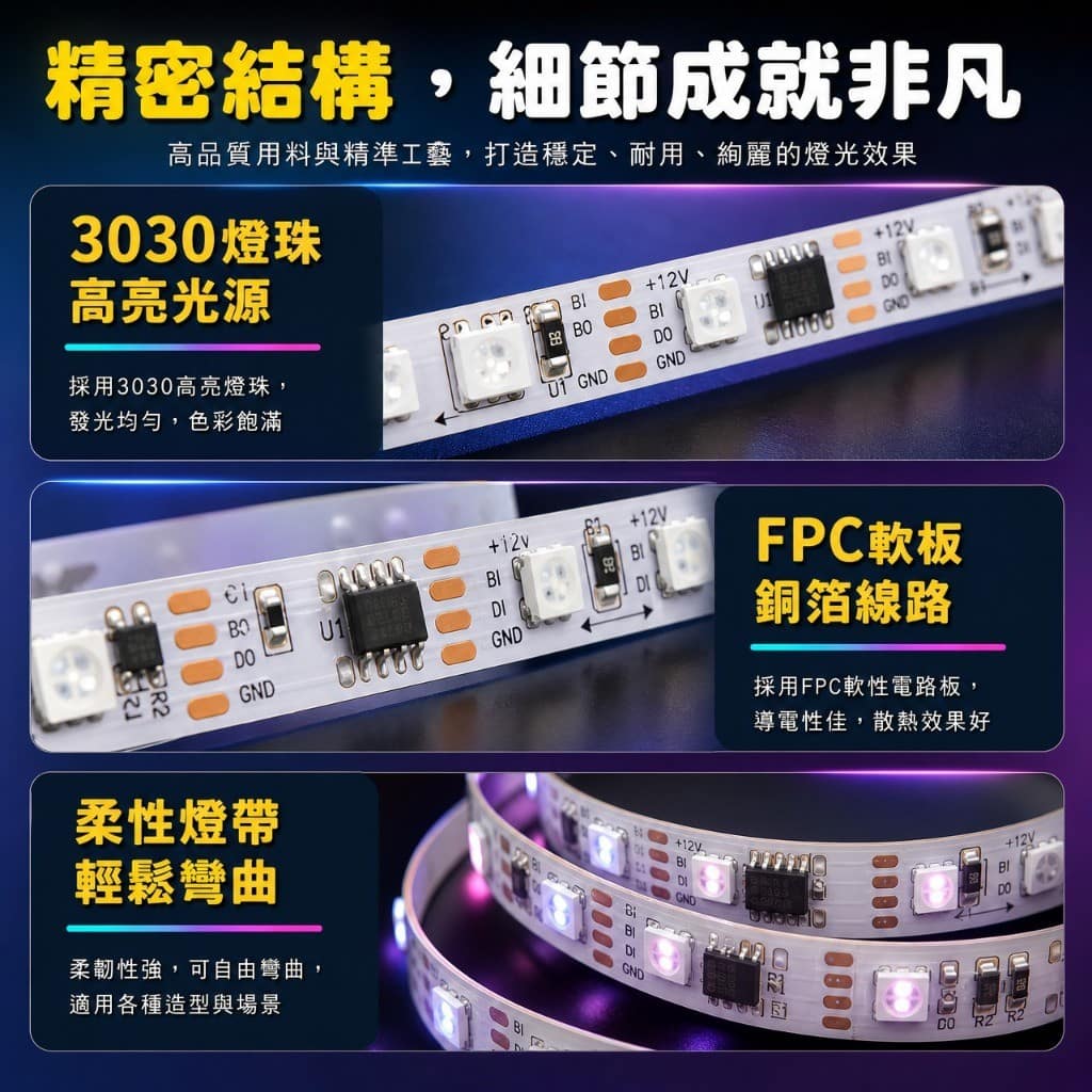 3030幻彩燈條|Wlighting 慶達照明