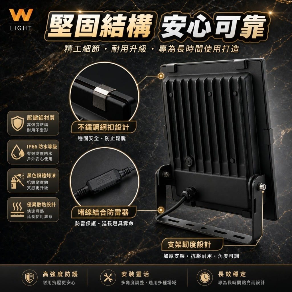 凱薩泛光燈|Wlighting 慶達照明