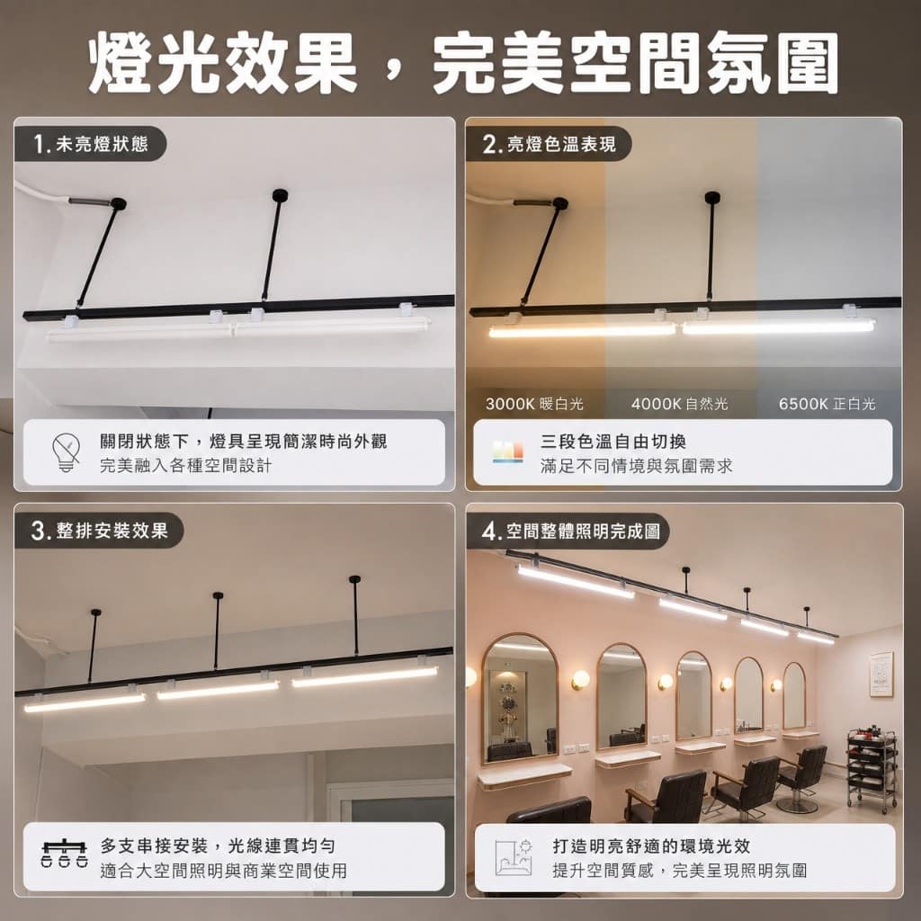 T5一體式軌道燈|Wlighting 慶達照明