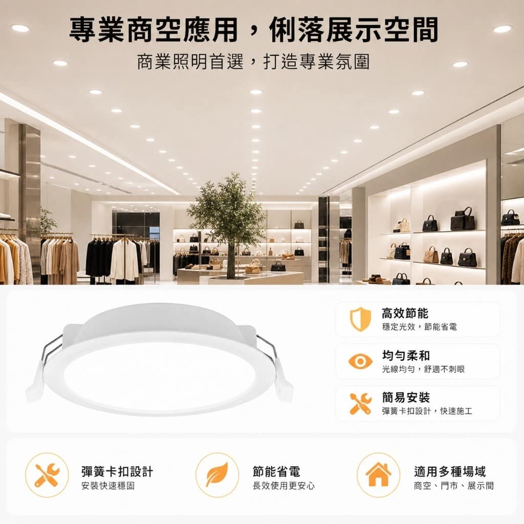 索爾/奧丁崁燈(12公分)|Wlighting 慶達照明