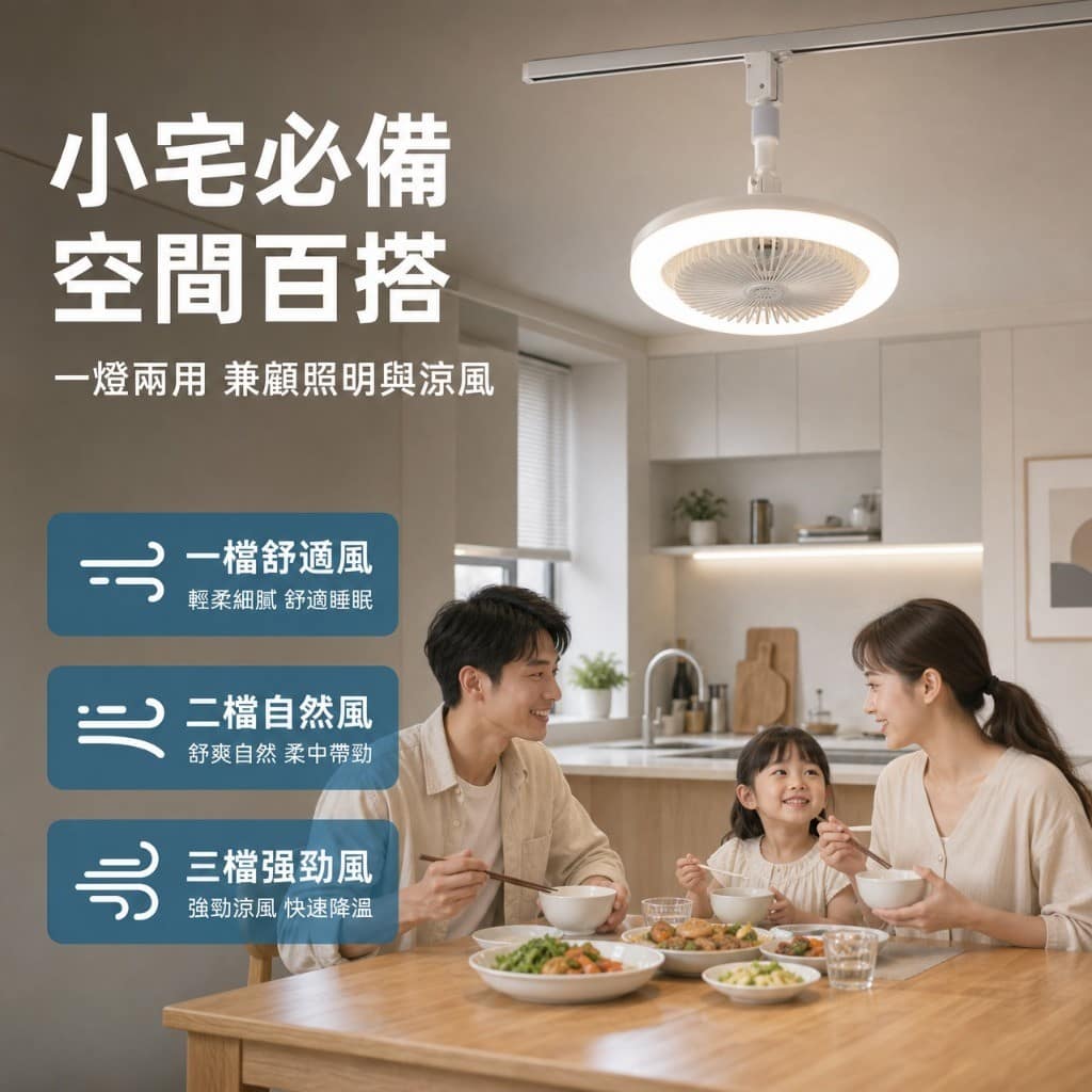 軌道風扇燈|Wlighting 慶達照明