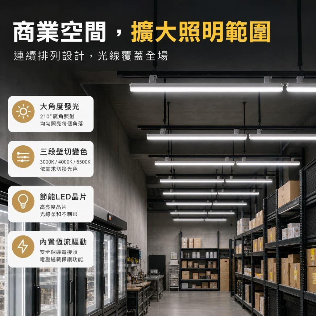 T5一體式軌道燈|Wlighting 慶達照明