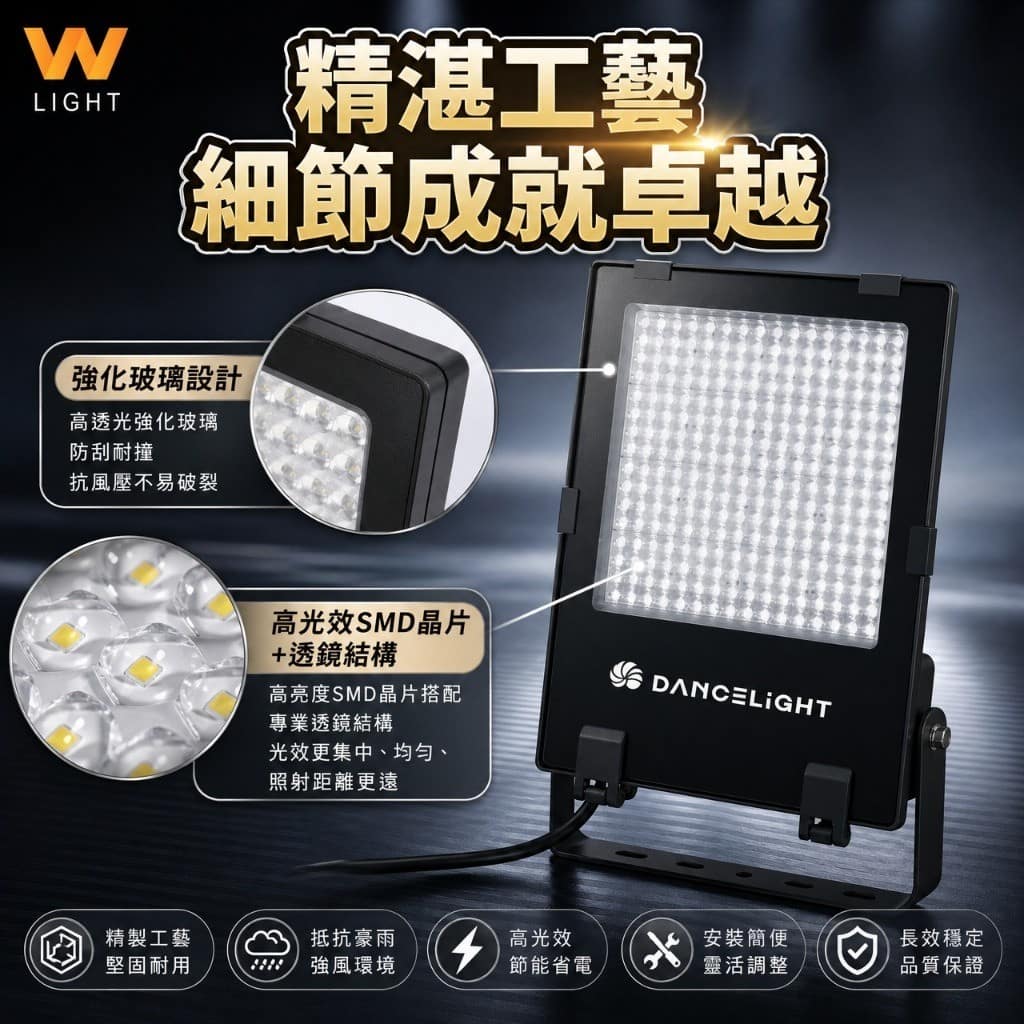 凱薩泛光燈|Wlighting 慶達照明