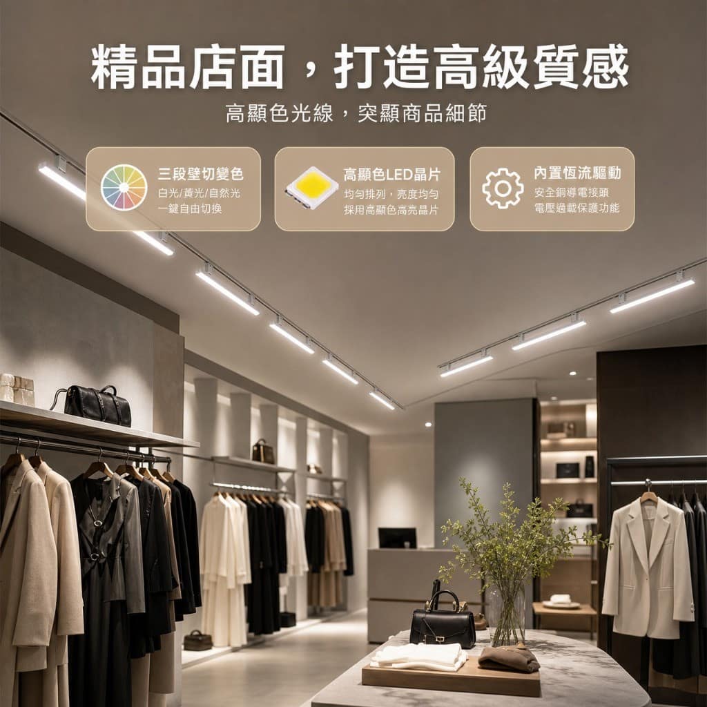 T5一體式軌道燈|Wlighting 慶達照明