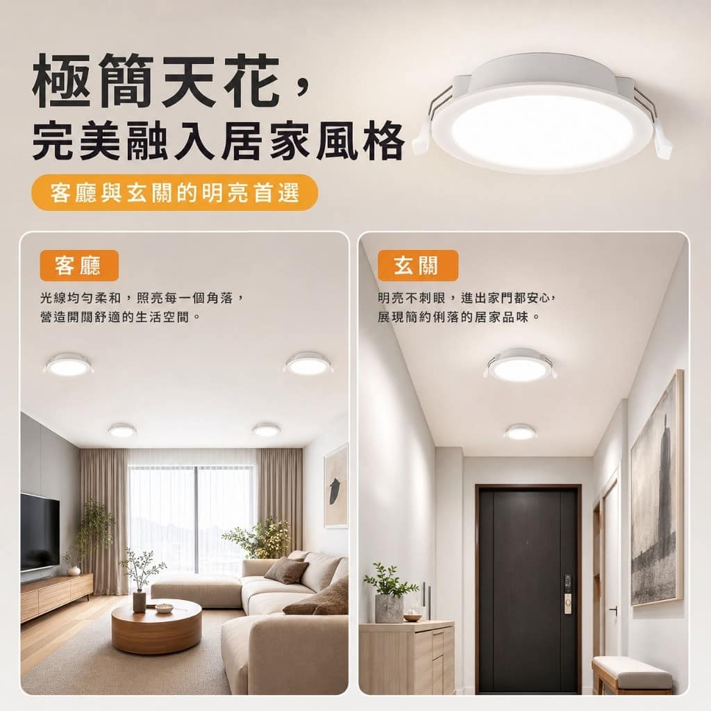 索爾/奧丁崁燈(12公分)|Wlighting 慶達照明