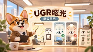 UGR眩光值怎麼看？計算原理與辦公室照明評估