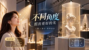 垂直照度與圓柱照度是什麼？人臉與展示照明設計
