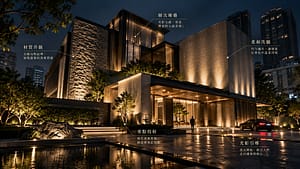 戶外牆面照明設計：泛光燈打造建築外觀的5種打光方式