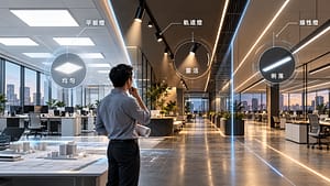 辦公室照明改造指南：平板燈、軌道燈與線性燈比較