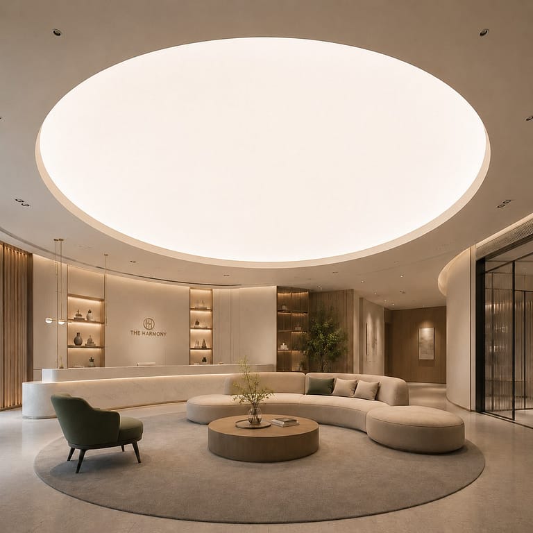 圓形軟膜天花燈|Wlighting 慶達照明